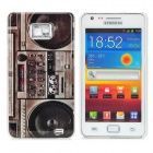 Capa Radio Plástico - Samsung Galaxy s2 - Marrom - 146415