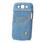 Capa Jeans Pano - Samsung Galaxy S3 - Azul - 154341